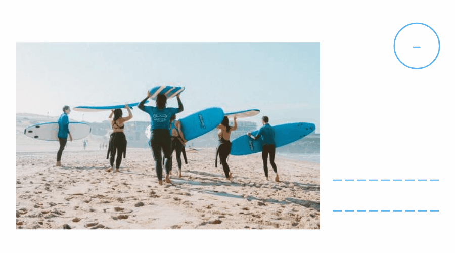 动态简约旅行横版图文配图