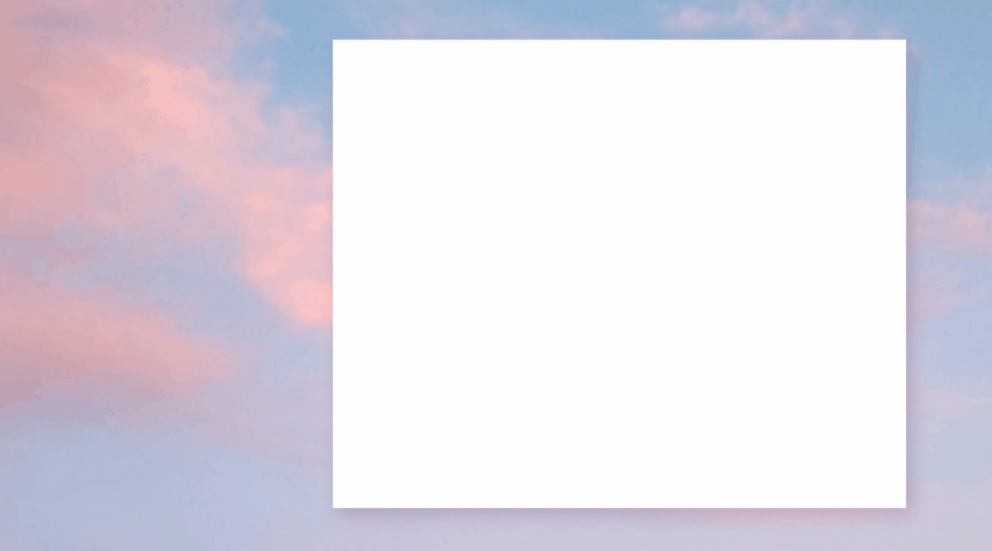 动态粉色天空背景月签横版图文配图