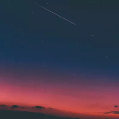 动态星空背景晚安方形图文配图