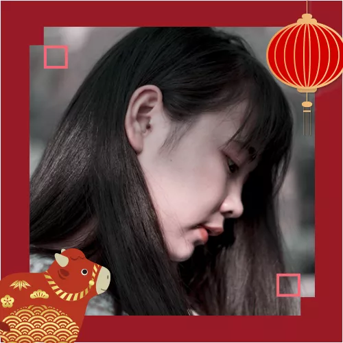 中国风元旦节头像
