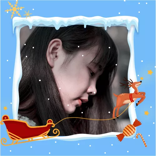 可爱简约风圣诞节头像