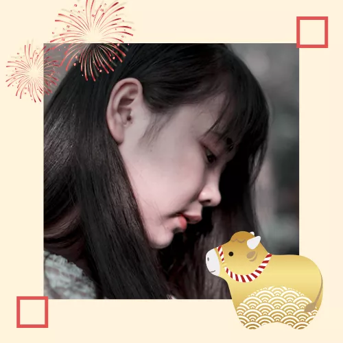 中国风元旦头像