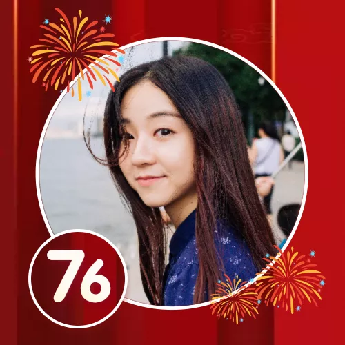 红色喜庆风国庆节头像