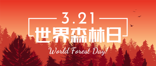 世界森林日插画公益环保首图