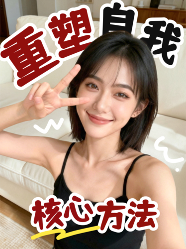 简约风人物封面小红书配图