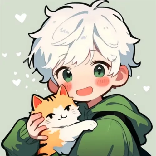 酷帅清新风情侣头像男