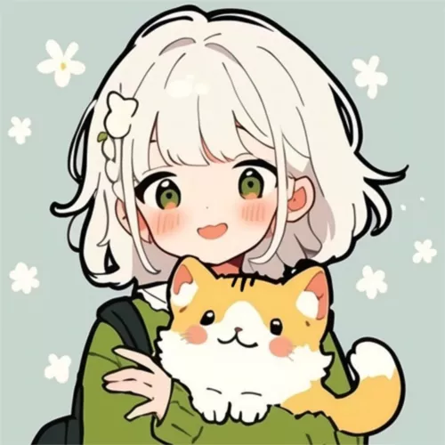 酷帅清新风情侣头像女