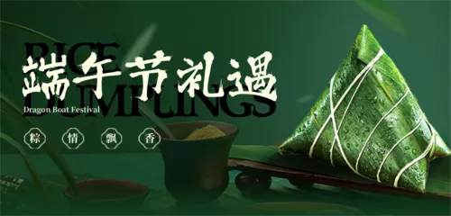 中国风端午节活动营销移动端横幅