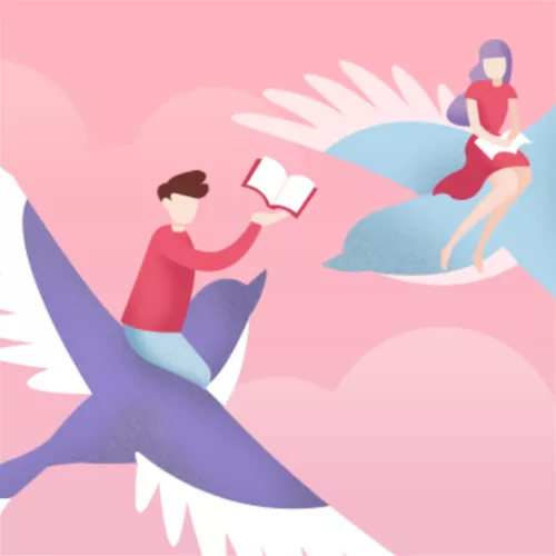 可爱插画风520课程培训公众号小图