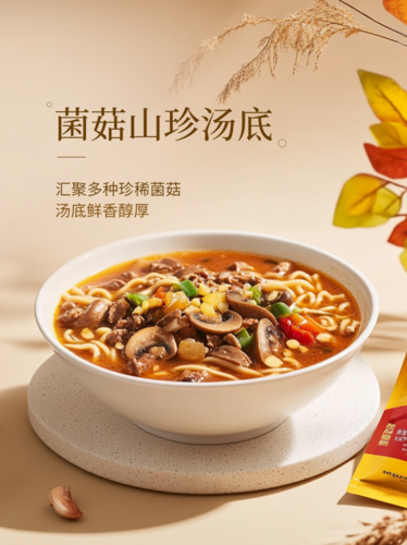 简约图文食品饮料宣传小红书配图