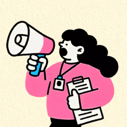 插画风企业招聘宣传公众号推送小图