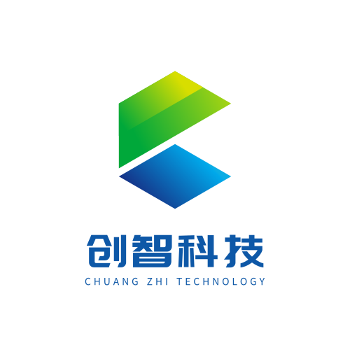 清新渐变科技公司logo