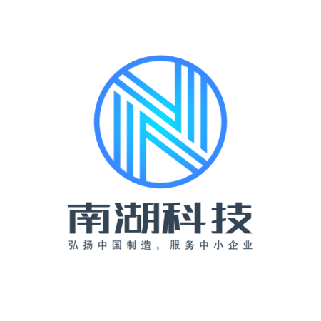 n字渐变蓝科技公司logo/logo设计 凡科快图