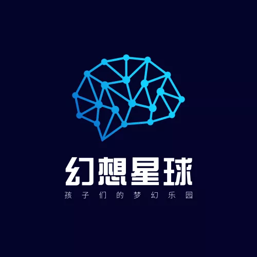 高端蓝儿童乐园LOGO