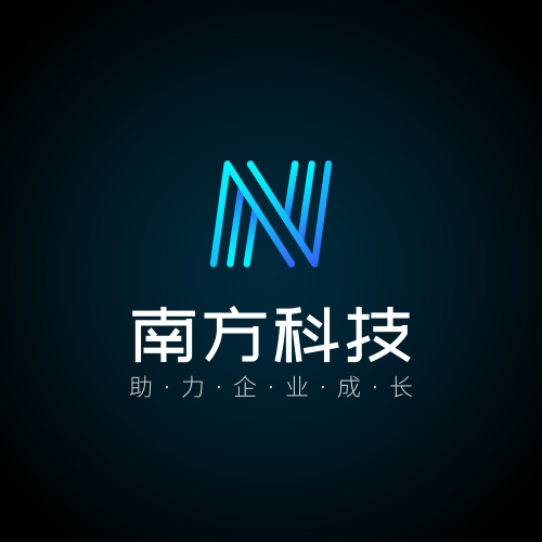 蓝色科技企业品牌logo/LOGO设计-凡科快图