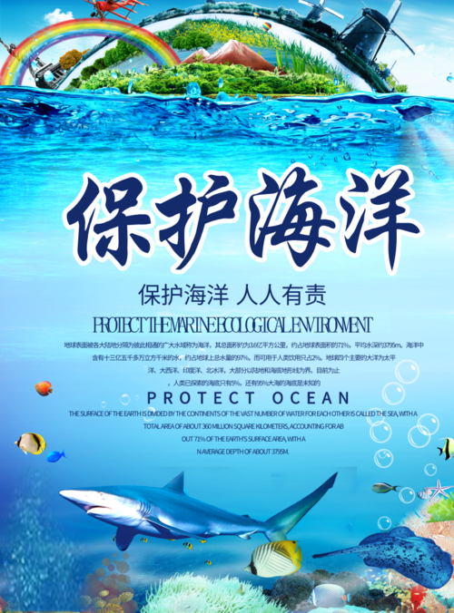 清新环保公益宣传海报