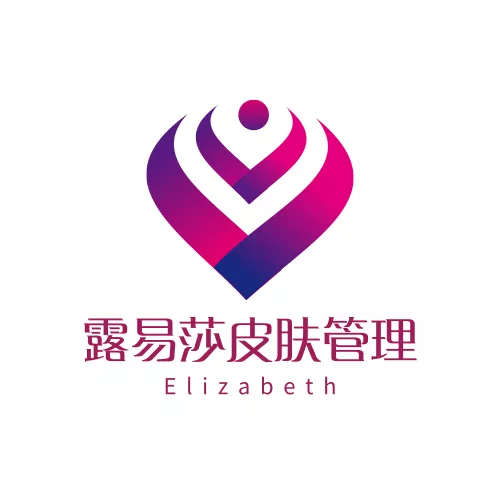 渐变风美容公司logo