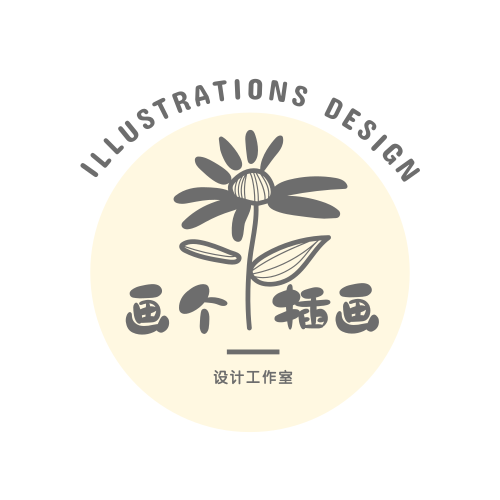 插画设计logo