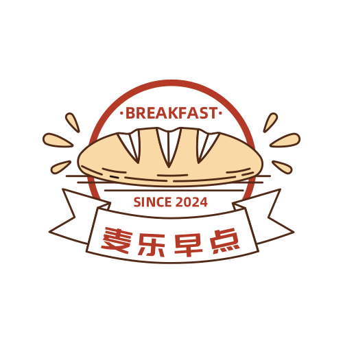 早餐店logo