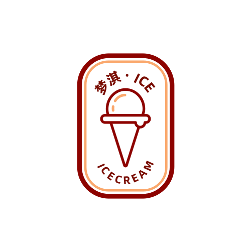 冰淇淋店logo